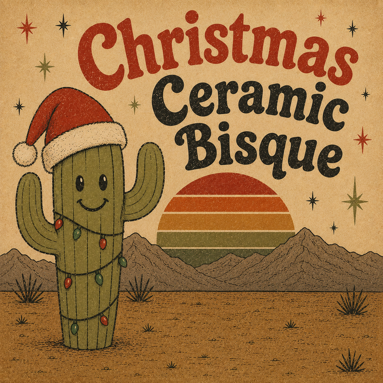Christmas Ceramic Bisque