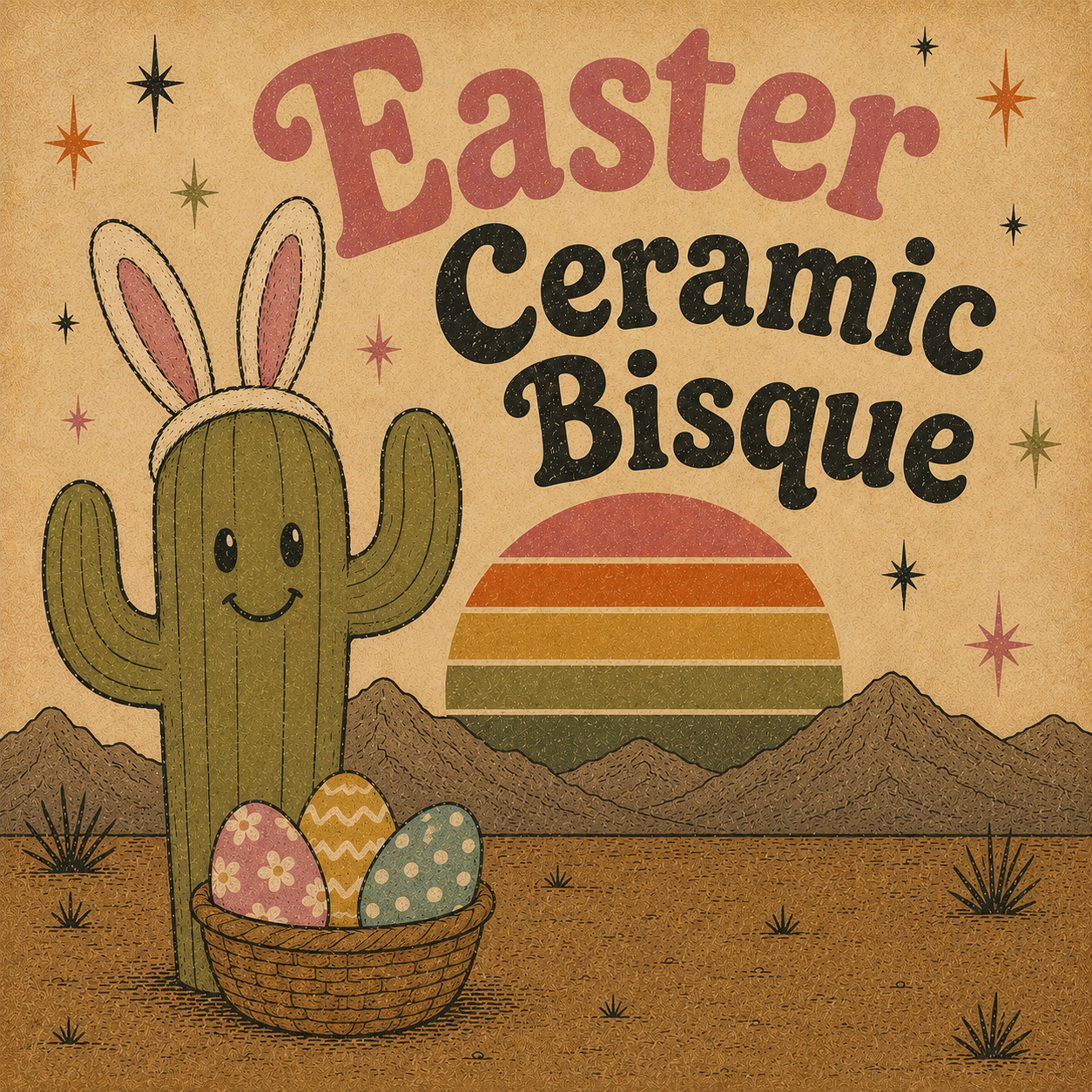 Easter Ceramic Bisque