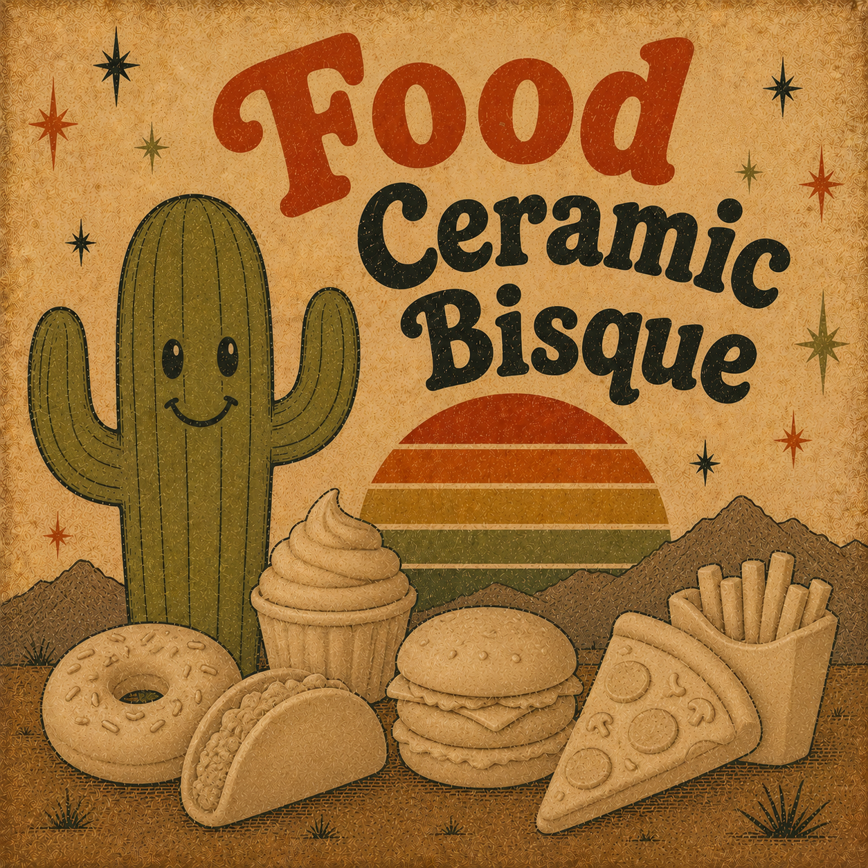 Food Ceramic Bisque