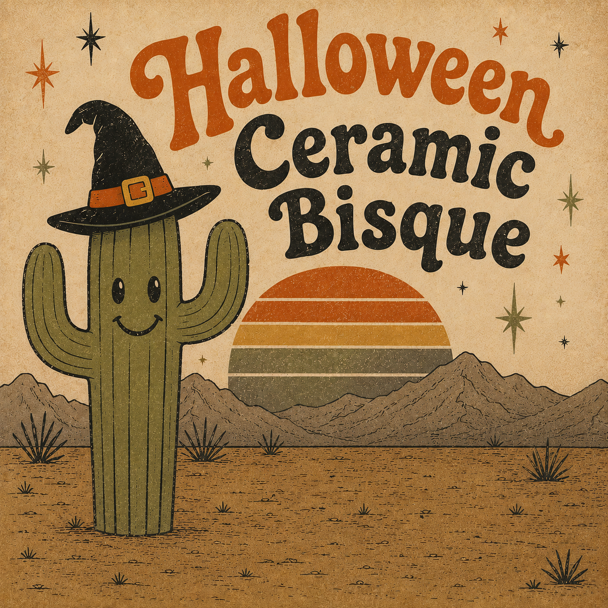 Halloween Ceramic Bisque
