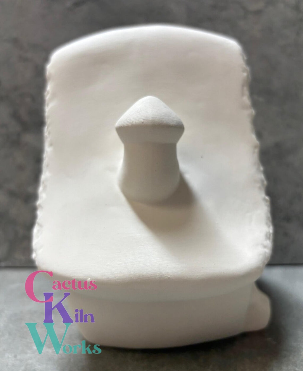 Christmas Candy Tea Light House - Ceramic Bisque PYOP