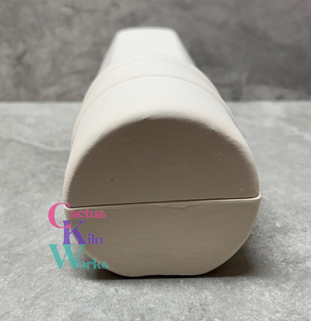 School Pencil Trinket Box - Ceramic Bisque PYOP