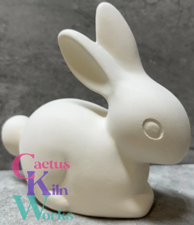 Cottontail Easter Bunny - Ceramic Bisque PYOP