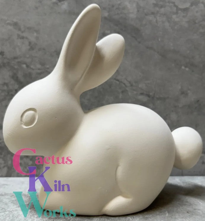 Cottontail Easter Bunny - Ceramic Bisque PYOP