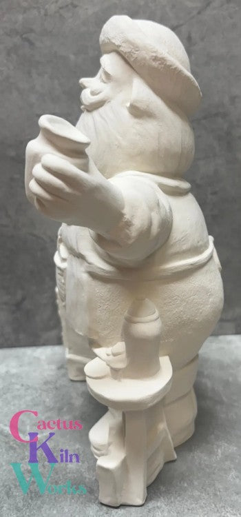 Gare Ceramics Santa with Kiln - Ceramic Bisque PYOP