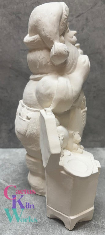 Gare Ceramics Santa with Kiln - Ceramic Bisque PYOP