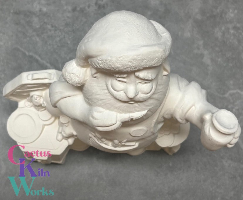 Gare Ceramics Santa with Kiln - Ceramic Bisque PYOP